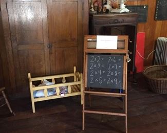 huge oak school closet-school and children's items