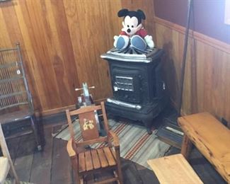 wood stove--one of three