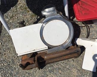 even huger vintage meat slicer