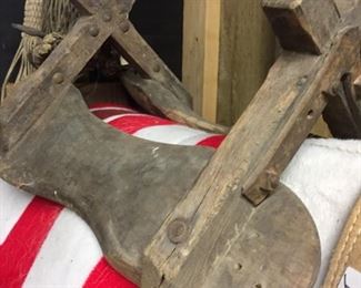 one of several pack saddles