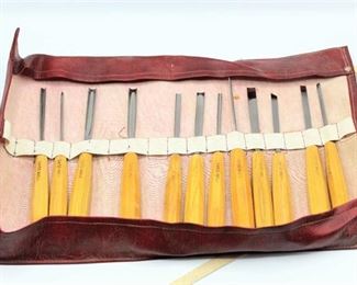 Set of 12 Pfeil Swiss Made Wood Working Tools