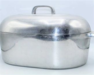 Vintage Magnalite Wagner Ware Sidney O Aluminum Roaster Pan Model 4267-M with Lid and Trivet