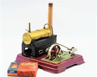 Wilesco Toy Steam Engine Made in West Germany