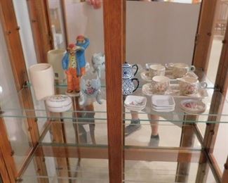 Porcelain Decor & Collectibles, Vintage Cream/Sugar w/tray, 9 Butter pats