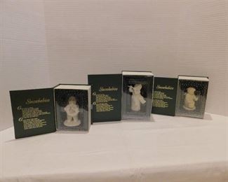 3 Department 56 Snowbabies Figurines - I Made This Just For You, I'll Play a Christmas Tune, Shall I Play for You - 4.5" Tall, with original boxes