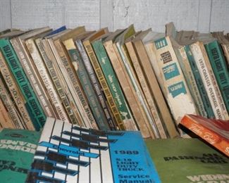 Original auto service manuals