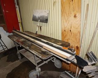 Joint A-Bili-T router guide, metal gurney (great wheels)