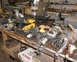 Assortment of Power tools