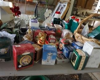 Christmas decorations, Precious Moments, Hallmark, (most form the 90's)