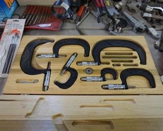 Scherr-Tumico outside micrometer set