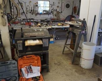 Shop Smith scroll saw and a Planer molder