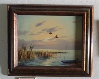 Oil Painting by G vd Veld 27" by 22" Asking $225.00