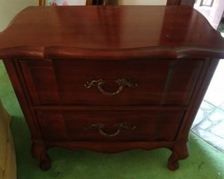 Nightstand in a French style26" by 31" Asking $79.00