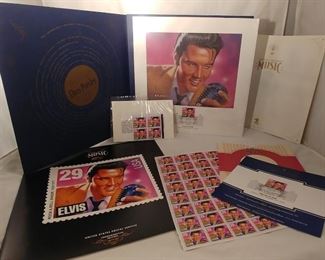 Elvis Complete Collection Item 9918 First Day of Issue 1993 Stamps Set Asking $65.00