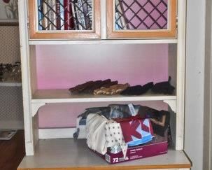 FRENCH PROVINCIAL BOOKCASE/CHEST