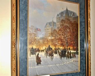 G. HARVEY ARTIST PROOF WITH CERTIFICATE