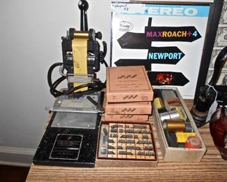 FRANKLIN UNIVERSAL MATCHBOOK IMPRINTER