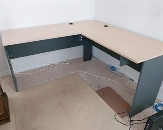 computer office corner desk