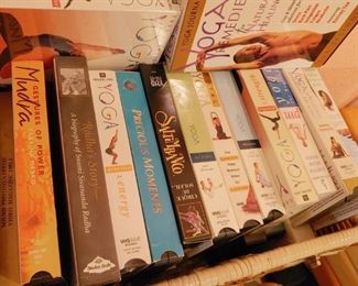 yoga VHS tapes