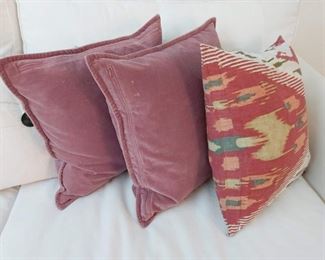 throw pillows