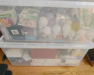 lightbulbs, lightbulbs, and then there are some more light bulbs. Plus, we have lightbulbs. 