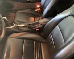 2003 Porsche Carrera 4 Cabriolet Convertible with 23,007 miles, in a gorgeous Arctic Silver Metallic with Metropol Blue leather interior