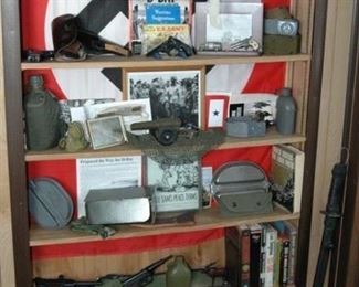 Various Military items, and collectibles