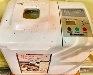 Breadman bread maker $28