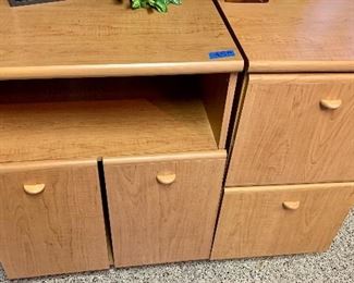 Solid Oak Double File Drawer $45
Solid Oak Cabinet / work station $45