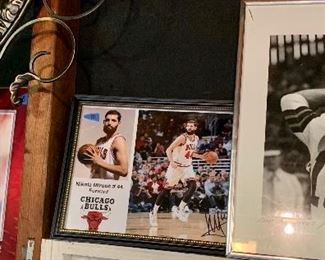 Green Bay Packers signed $25
Bulls $10
