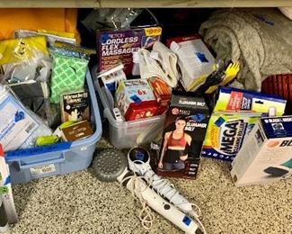 New cleaning tools
Blood pressure machine $10
Black & Decker scum scrubber $20