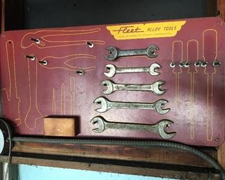 Vintage Fleet Display Sign