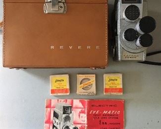 Several Vintage Cameras and Movie Projectors