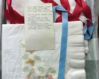 Unique New In Box Paper Apron made with multiple sheets of paper