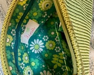 “Lina” lime green summer shoulder purse $15