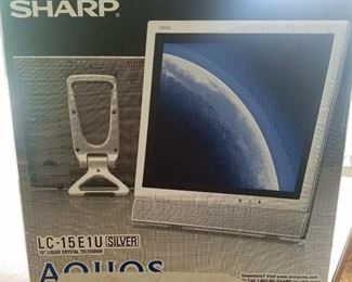 Sharp Aquos LC-15E1U 
15” Liquid Crystal TV w/ remote $50