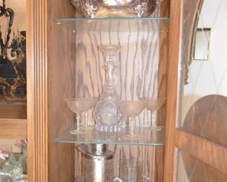 $150 Antique Entertainment / Bar / TV / Console Cabinet  74"W x 22"D x Base 32 1/2"H + 43 1/2"H 
Comes in 2 pieces.
Solid Construction. 
Very Well made furniture. 
Speakers on both sides of TV......Can repurpose into Storage Cabinet.
Pull Down Bar Area with inside light.
Inside light on side Console cabinet 
Entertainment TV / Stereo Cabinet with bar. 