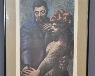 MATTED AND FRAMED LITHOGRAPH NUMBERED 2179/3000. 25” x33” OUR PRICE $125.00
