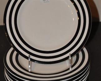 EXTRA SET OF 6 PLATES BY A STEP BEYOND, OUR PRICE $18.00