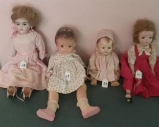 18 jumeau 19 patsy ann 20 tiny tears 21 madame a cissy