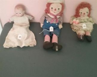 11 and12 raggedy ann with heart