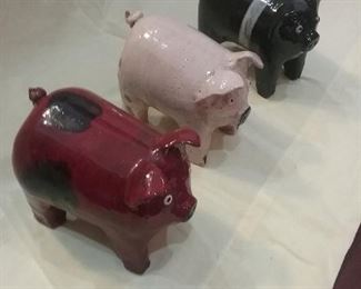 larry wilson folk art pigs
