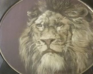 1890's silk portrait