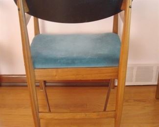 Dining Area: This is a back view of the Mid-Century Modern arm chair.