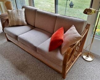 Lane bamboo frame sofa
