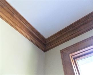 Cherry Crown Molding, Custom Windows,