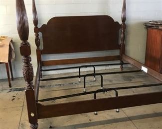 Harden King Bed :: $1,500 :: Solid Cherry 