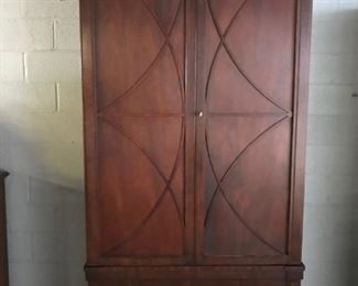 Hickory Chair Armoire :: $795 :: Size: 8' H x 46" W x 18.5" D