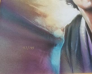 JS-2 ($200) Will Turner LE Giclee by John Alvin #47/195.  Comes framed and with COA.  Measures 20" x 16" including frame.