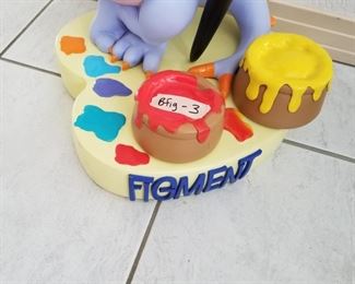 BFIG-3 ($300) "FIGMENT" a RARE find among Disney's big figs.  He is in great condition! Stands 23" high x 15" wide.  